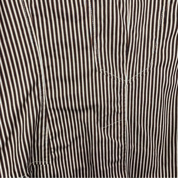 i.e. Brown Tan Pin Stripe Blazer - Picture 7 of 11